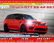 DÁN ĐỔI MÀU XE HƠI range rover mercedes GIÁ RẺ ĐẸP NHẤT WRAP Ô TÔ TỐT NHẤT THÀNH PHỐ HỒ CHÍ MINH WRAP DÁN ĐỔI MÀU audi  BMW  DÁN ĐỔI MÀU MERCEDES  DÁN kia CHROME CANDY NHÔM XƯỚT CAO CẤP  DÁN ĐỔI MÀU CIVIC WRAP DÁN ĐỔI MÀU PEUGEOT 5008 3008 -  51599