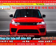 DÁN ĐỔI MÀU XE HƠI range rover mercedes GIÁ RẺ ĐẸP NHẤT WRAP Ô TÔ TỐT NHẤT THÀNH PHỐ HỒ CHÍ MINH WRAP DÁN ĐỔI MÀU audi  BMW VÀNG  DÁN ĐỔI MÀU MERCEDES MAYBACH  DÁN kia CHROME CANDY NHÔM XƯỚT CAO CẤP  DÁN ĐỔI MÀU CIVIC WRAP DÁN ĐỔI MÀU PEUGEOT 5008 3008 - 