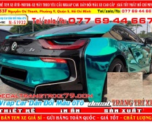 DÁN ĐỔI MÀU xe hơi bmw i8 xanh  đẹp nhất dán ô tô chuyên nghiệp wrap car decal xe hơi cao cấp nhàn decal decaltrangtrixe79 decal candy nhôm xướt chrome chuyển màu tem xe đẹp giá rẻ dán ô tô tp hcm 51932