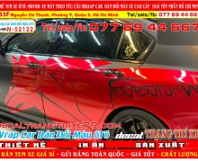 DÁN ĐỔI MÀU  OTO  MAU ĐỎ CHROME  ĐEN MỜ đẹp nhất dán ô tô chuyên nghiệp wrap car decal xe hơi cao cấp nhàn decal decaltrangtrixe79 decal candy nhôm xướt chrome chuyển màu tem xe đẹp giá rẻ dán ô tô tp hcm 5212152122