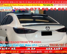 DÁN ĐỔI MÀU mazda đẹp nhất dán ô tô chuyên nghiệp wrap car decal xe hơi cao cấp nhàn decal decaltrangtrixe79 decal candy nhôm xướt chrome chuyển màu tem xe đẹp giá rẻ dán ô tô tp hcm  52131