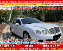 DÁN ĐỔI MÀU bentley trắng mờ  đẹp nhất dán ô tô chuyên nghiệp wrap car decal xe hơi cao cấp nhàn decal decaltrangtrixe79 decal candy nhôm xướt chrome chuyển màu tem xe đẹp giá rẻ dán ô tô tp hcm 52137