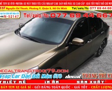 DÁN ĐỔI MÀU city đồng mờ  đẹp nhất dán ô tô chuyên nghiệp wrap car decal xe hơi cao cấp nhàn decal decaltrangtrixe79 decal candy nhôm xướt chrome chuyển màu tem xe đẹp giá rẻ dán ô tô tp hcm  52147